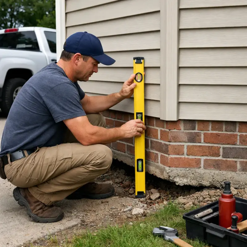 Foundation Settling Repair Manassas